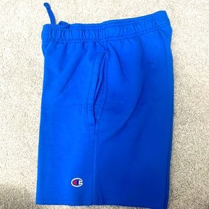 Champion Blue Athletic Short Size Small